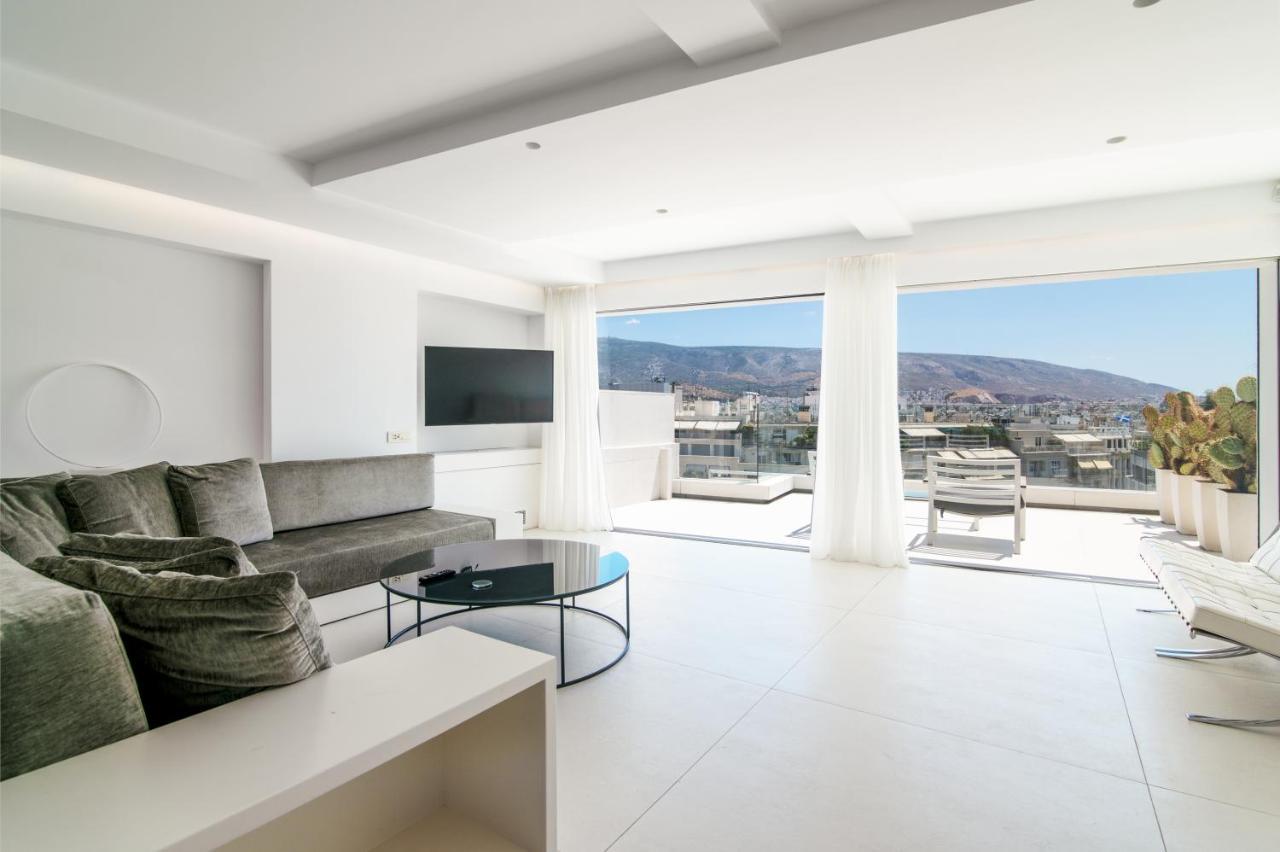 Apartamento Kolonaki Square Panorama Penthouse Atenas Exterior foto