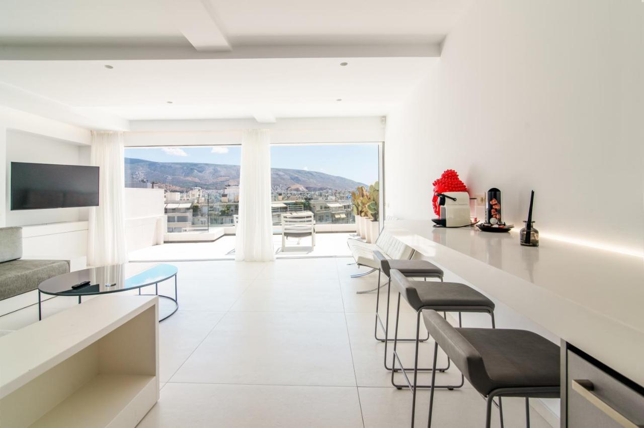 Apartamento Kolonaki Square Panorama Penthouse Atenas Exterior foto