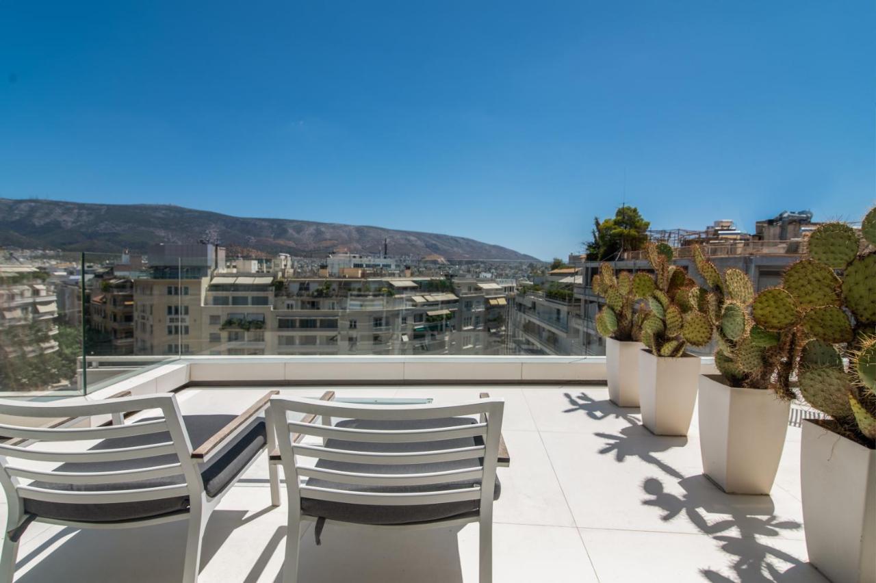 Apartamento Kolonaki Square Panorama Penthouse Atenas Exterior foto
